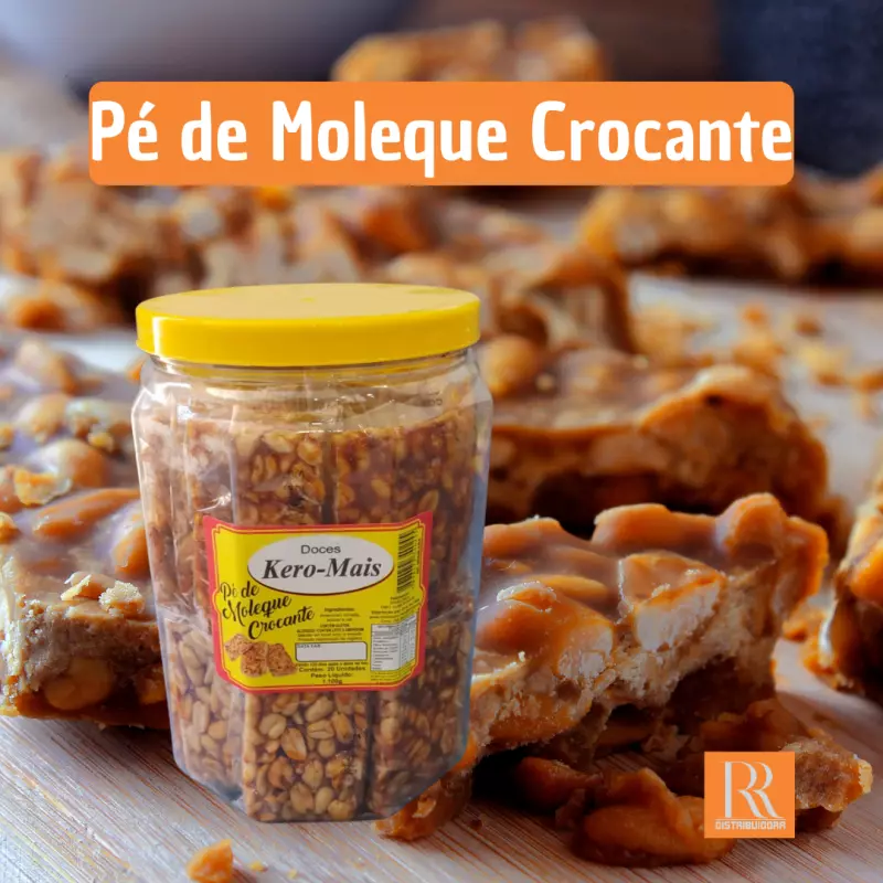 DOCE PÉ DE MOLEQUE CROCANTE