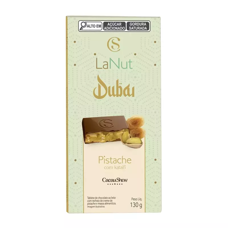 Tablete LaNut Pistache Dubai 130g
