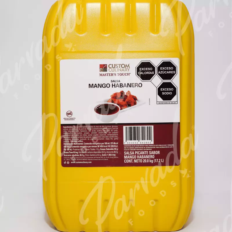 Bidón Mango Habanero 20 KG CC