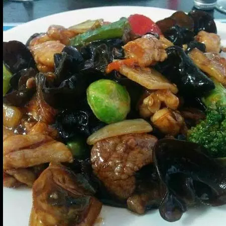 PLATO CON ALGAS
