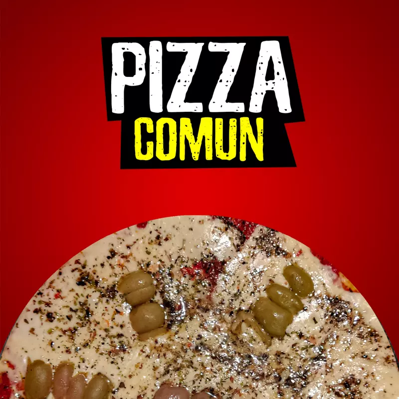 PIZZA RELLENA COMUN