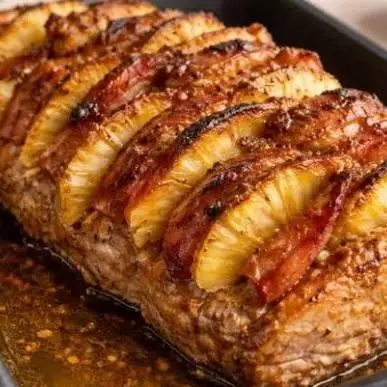 Copa lombo ao molho de bacon e abaca