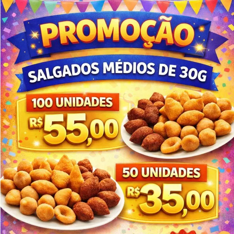 Salgados 30 gr