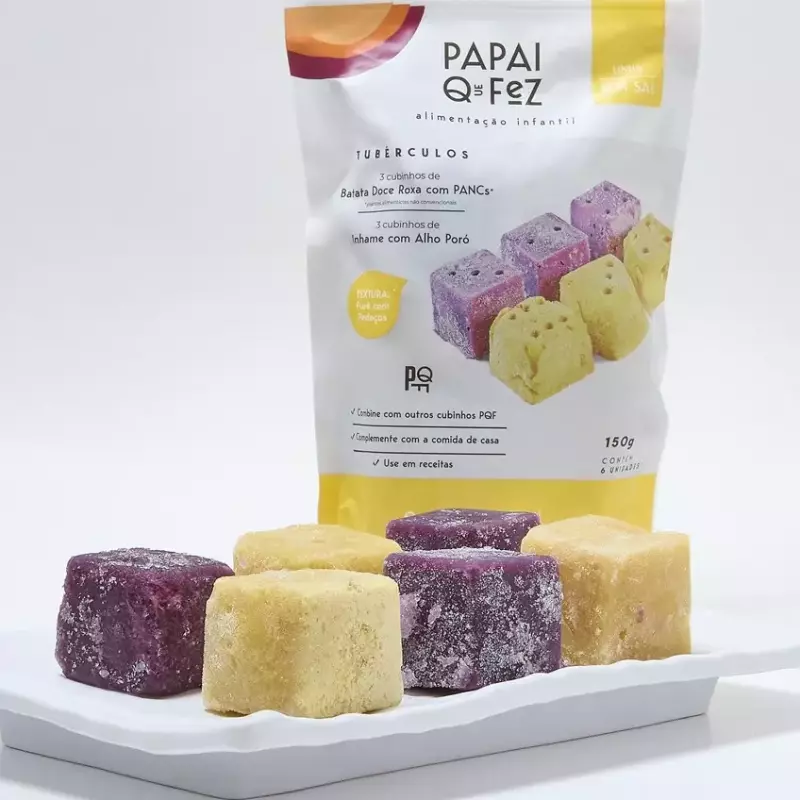 Batata doce roxa + Inhame