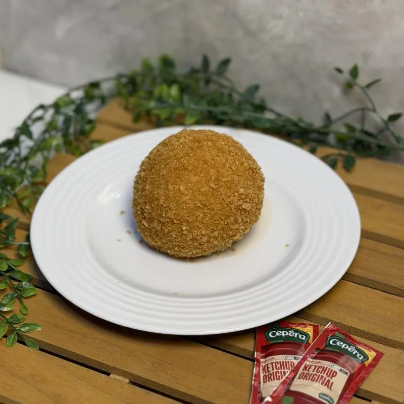 Bomba de Calabresa com Queijo!