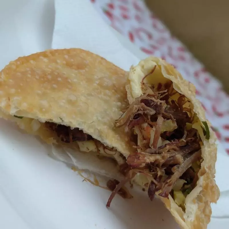 Carne seca com queijo