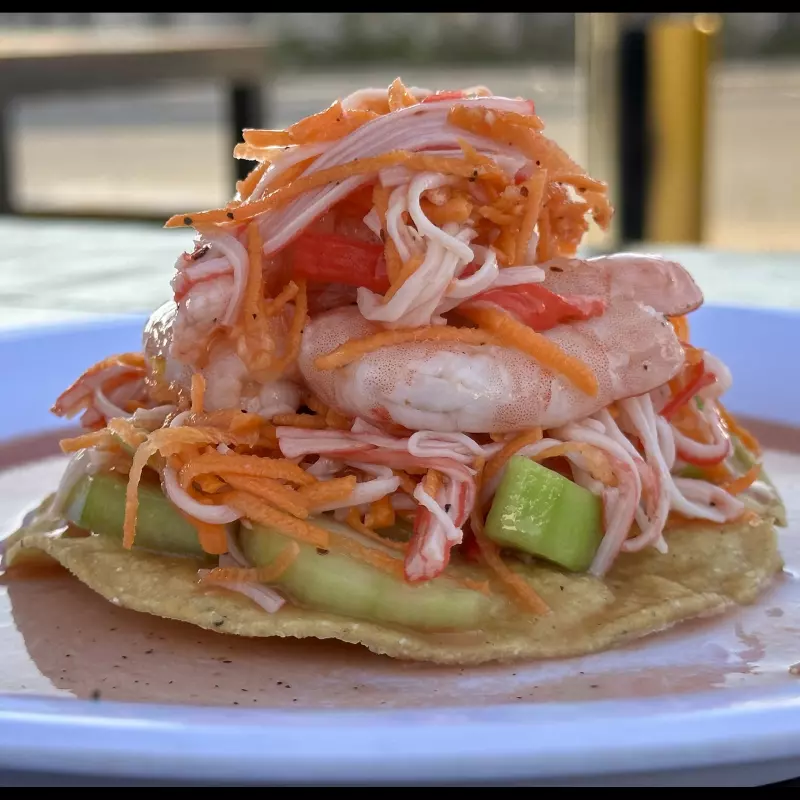 Tostada tropical