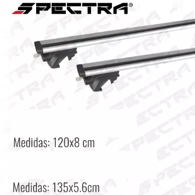 Rieles Spectra Aluminio