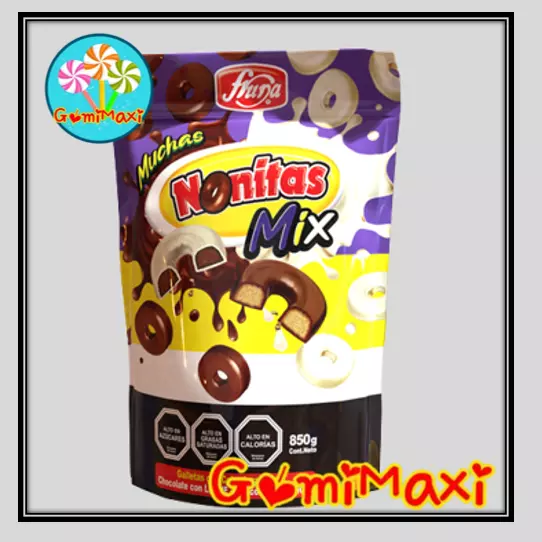 Galletas Nonitas Mix 850 Gramos