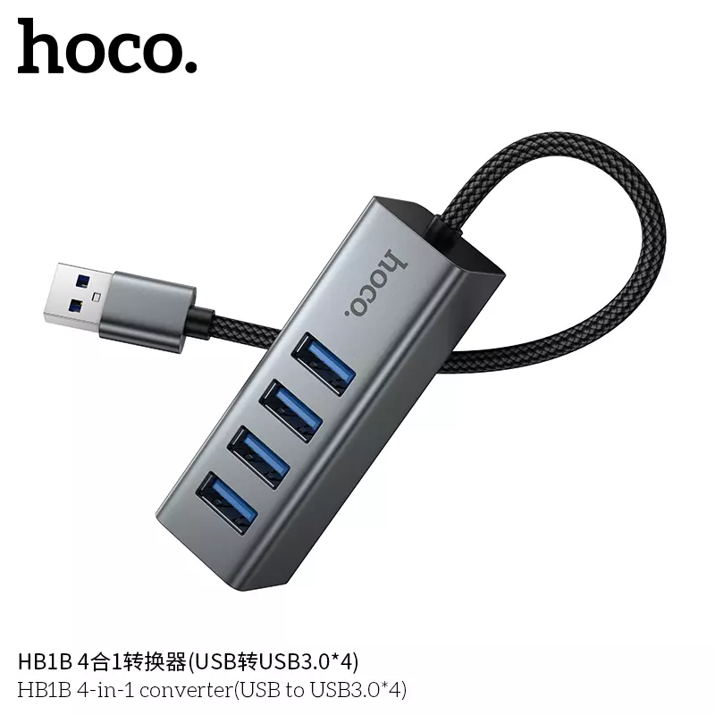 Adaptador  Hoco USB A  3.0