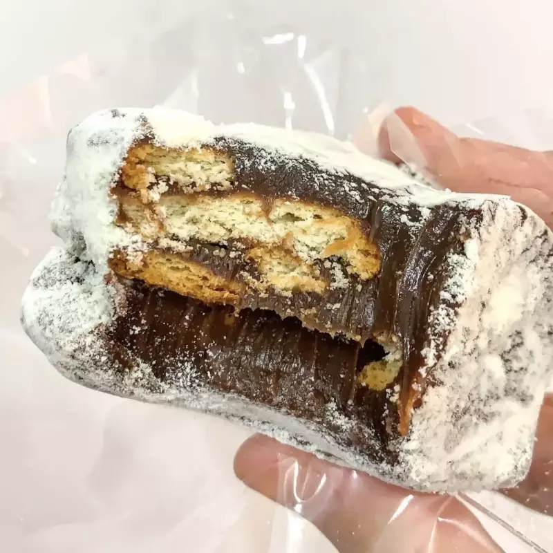Palha Italiana de Brigadeiro