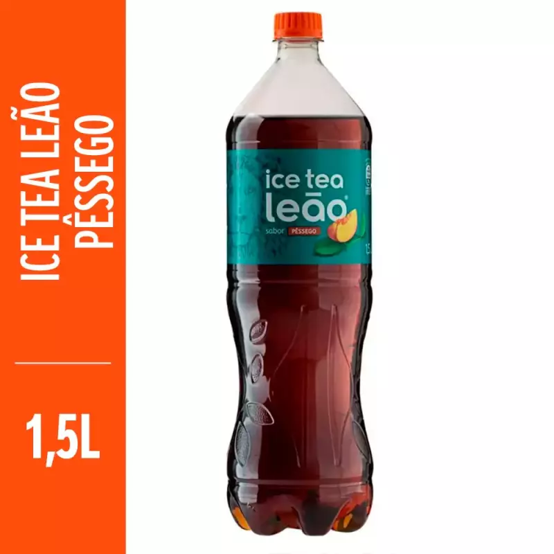 Chá Ice Tea Leão Pêssego 1,5