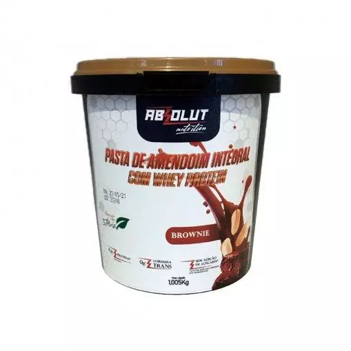 Pasta Amendoim Integral Brownie 1kg