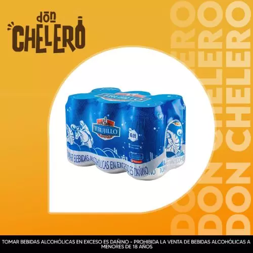 SIX PILSEN TRUJILLO 355 ML. LATA