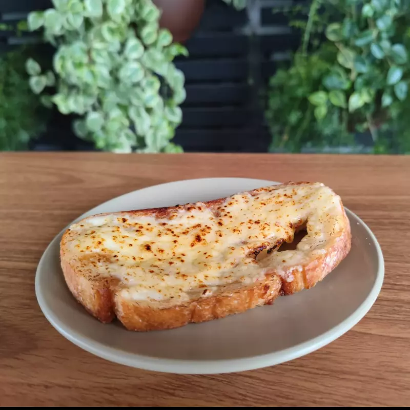 PÃO TOSTADO COM QUEIJOS🧀🍞