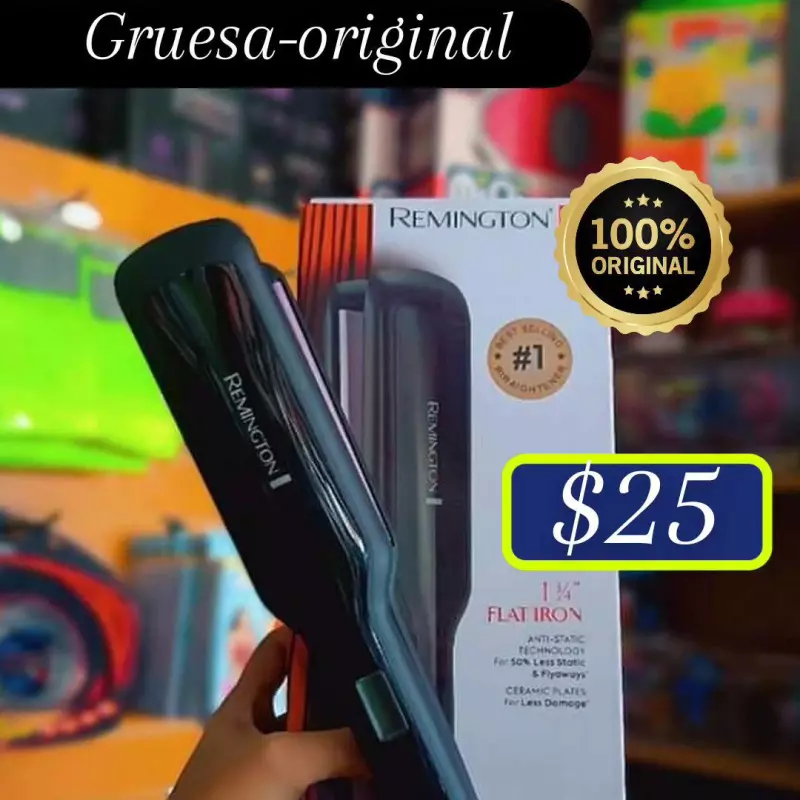 Plancha para cabello gruesa original
