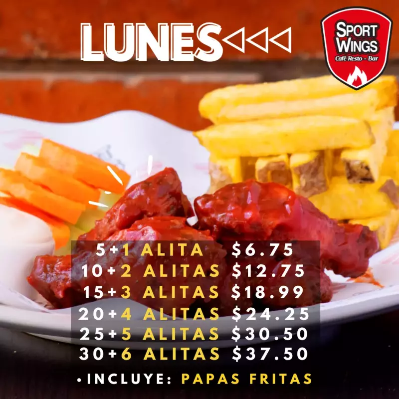 20 ALITAS + 4 GRATIS