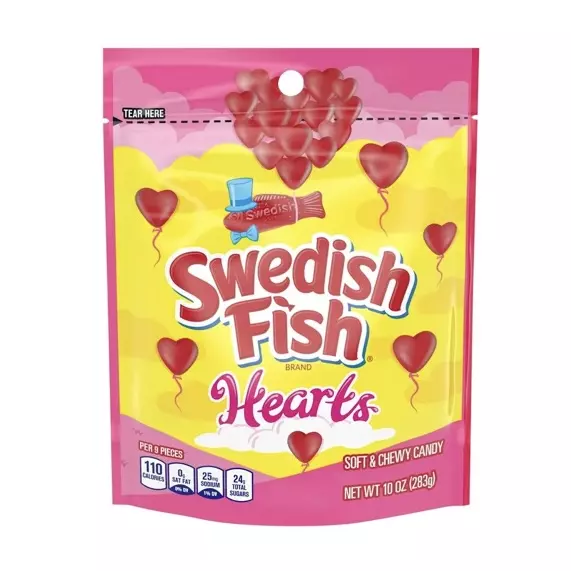 Swedish fish hearts