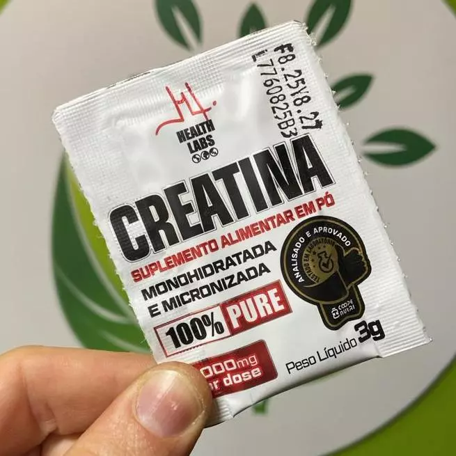 Creatina Pura Health Labs Sachê