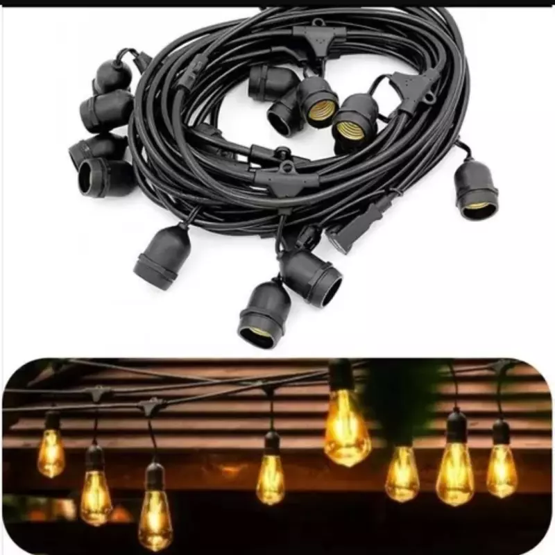 🌟GUIRNALDA ELECTRICA 10M + AMPOLLET