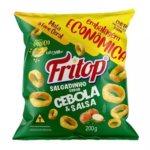 FRITOP CEBOLA E SALSA 200g