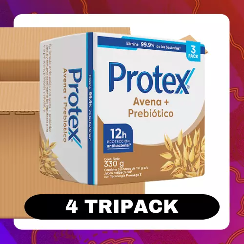 Docena Protex Jabón Avena 110g