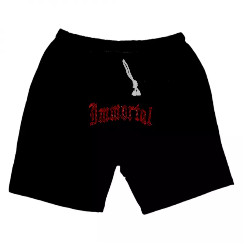 RHINESTONE BASICS SHORT RED