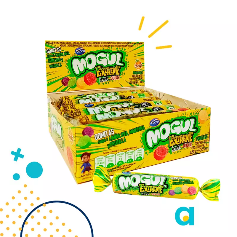 Gomitas mogul ácidas