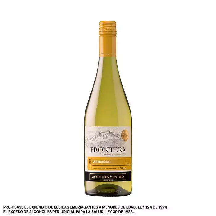 Vino blanco Frontera botella x 750ml