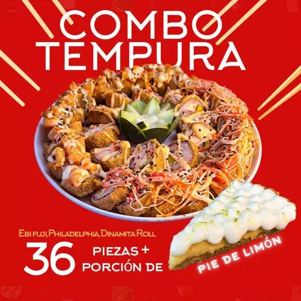 COMBO TEMPURA🍤🔥+ PIE DE LIMÓN