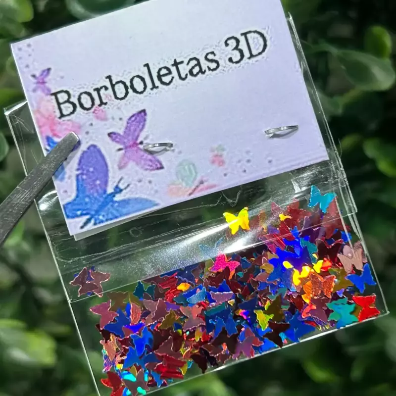 Borboletas Decoração 3D  N•7