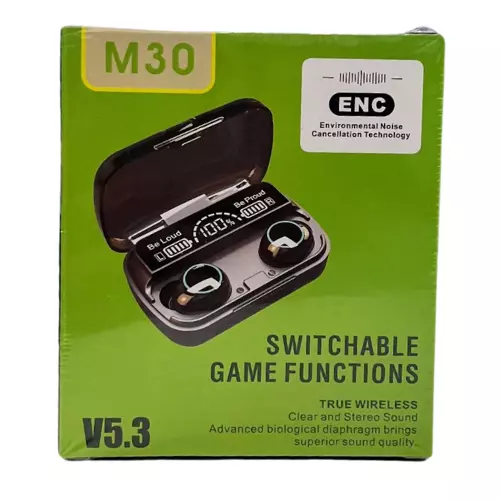 FONE DE OUVIDO BLUETOOTH M30 V5.3