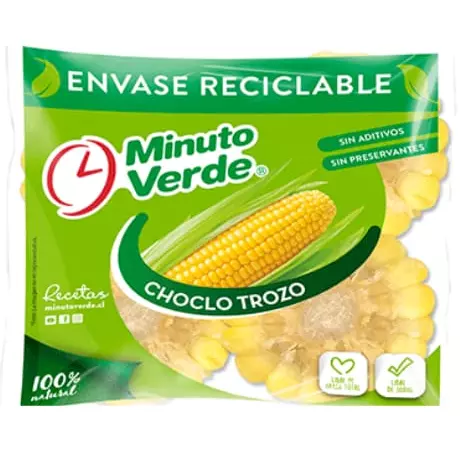CHOCLO TROZO 150G MINUTO VERDE