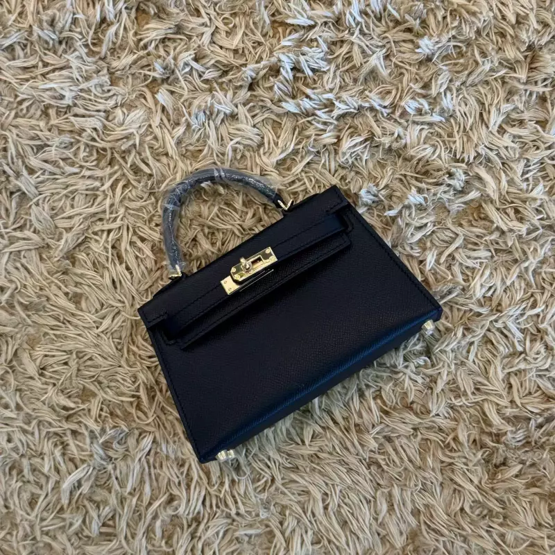 MINI KELLY HERMES BLACK