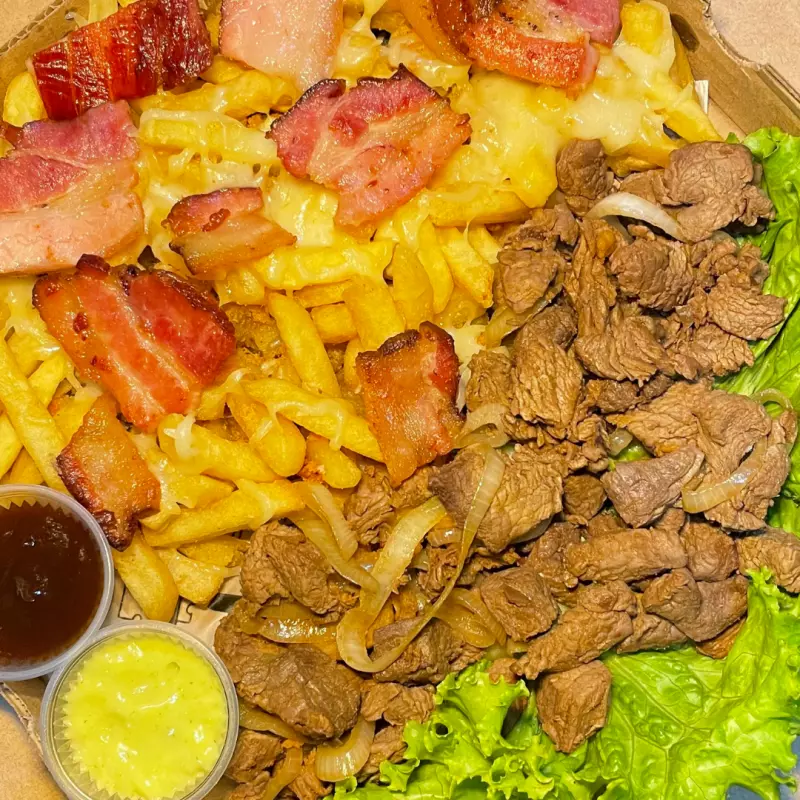 Filé Mignon 400gr + Fritas 400gr