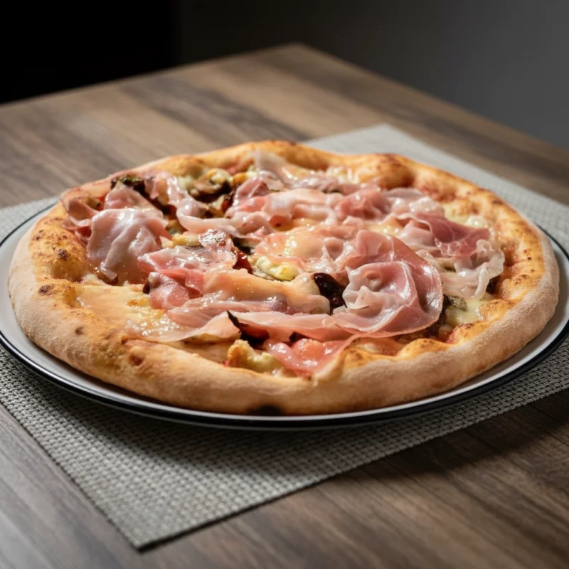 • Pizza de Panceta