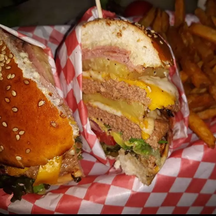 ❗️Hamburgesa Hawaiana❗️