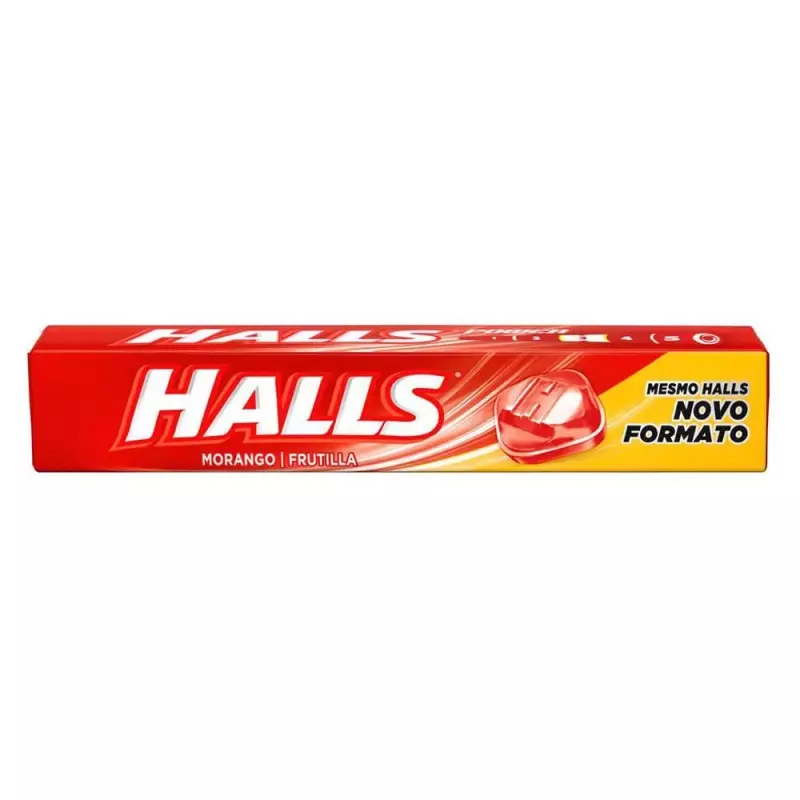 Halls Morango 28g
