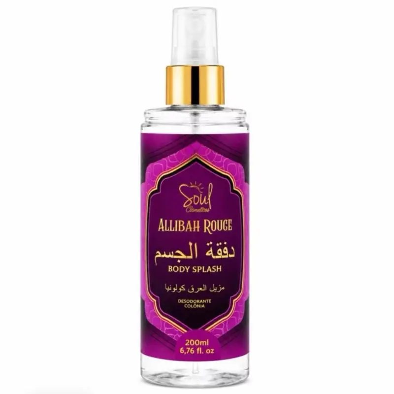 BODY SPLASH ALLIBAH ROUGE 200ML