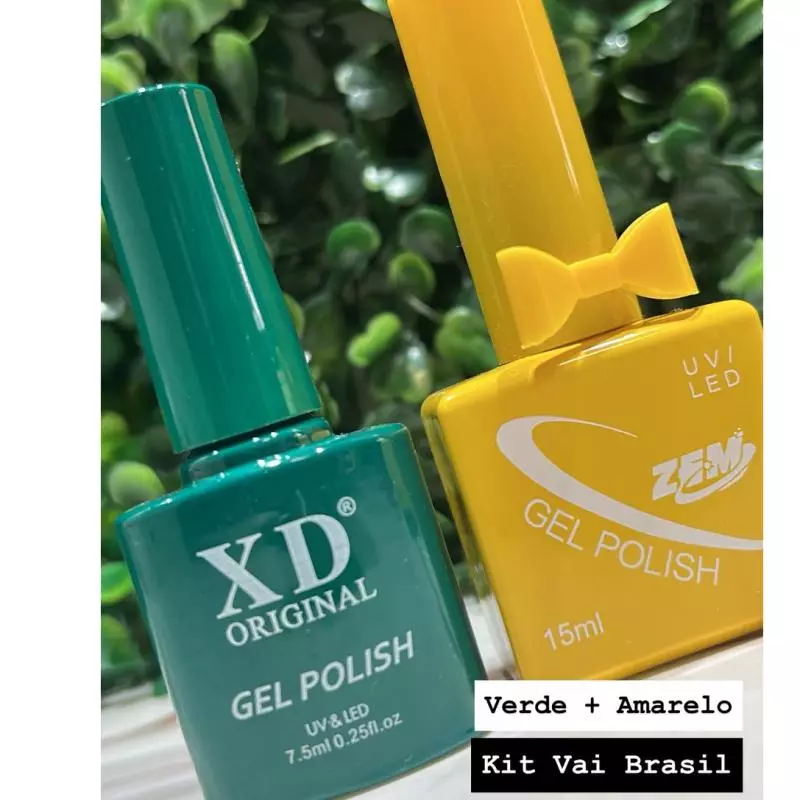 Kit Vai Brasil Verde XD + AmareloZem