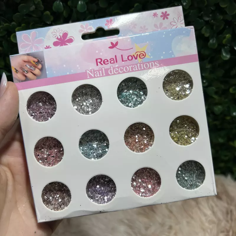 Glitter Tons Pastéis C/12