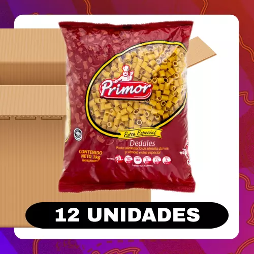Bulto PrimorEsp Pasta Dedales 1kg