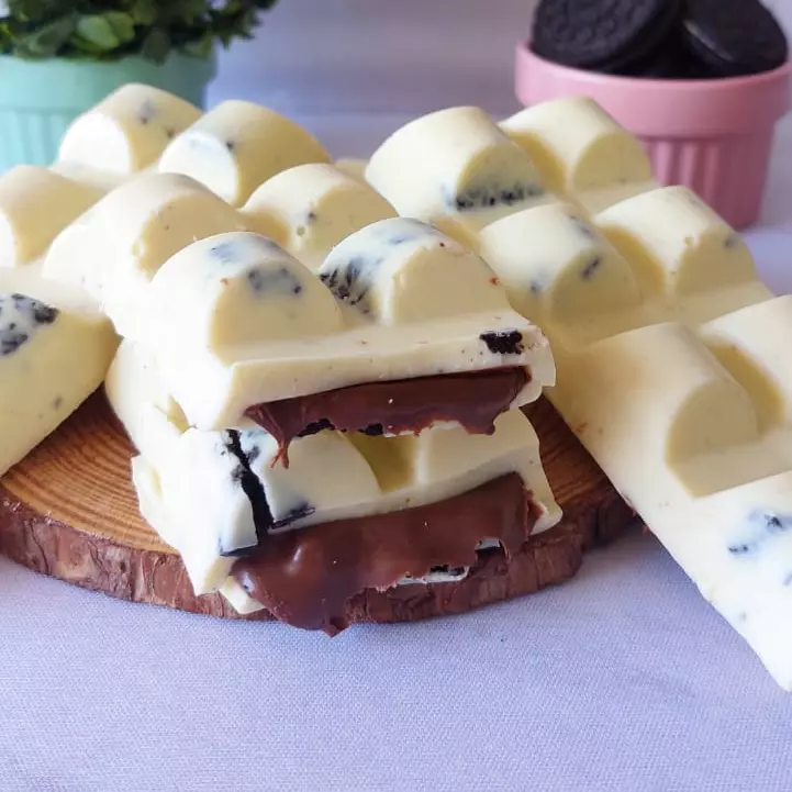 Barra Oreo com Nutella