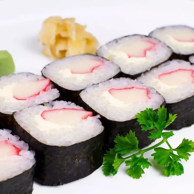 Hossomaki de Kani (4 und)