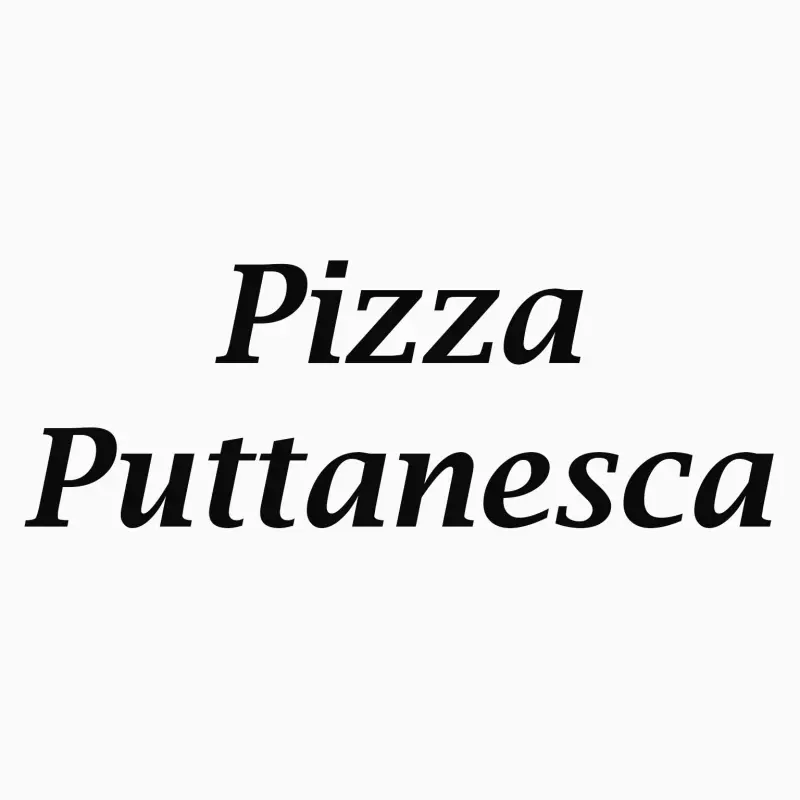 Pizza Puttanesca