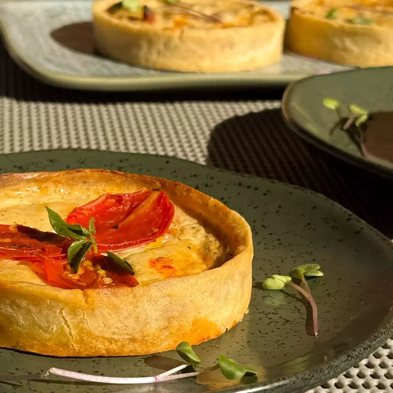 Quiches diversos sabores