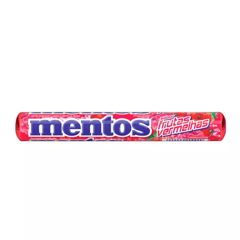 Mentos Frutas Vermelhas 37,5g