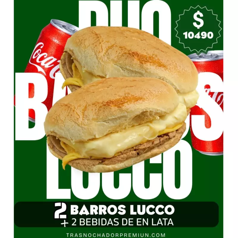 PROMO BARROS LUCCO + 2 BBDA EN LATA