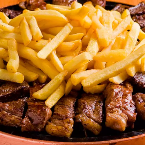 Filé com fritas 500g