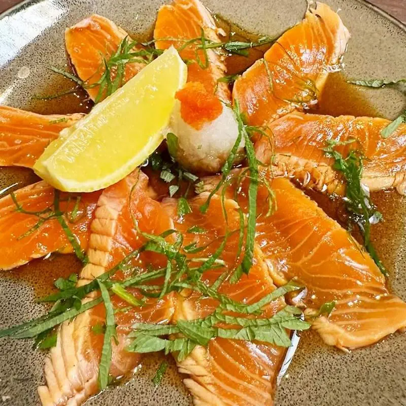 CARPACCIO DE SALMÃO
